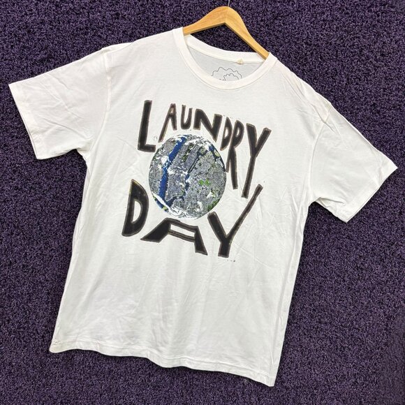 Laundry Day Manhattan Earth Art Pop Rock Band T-Shirt XL - Picture 3 of 4